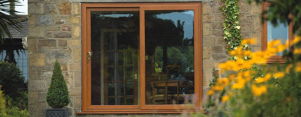 Double glazed doors